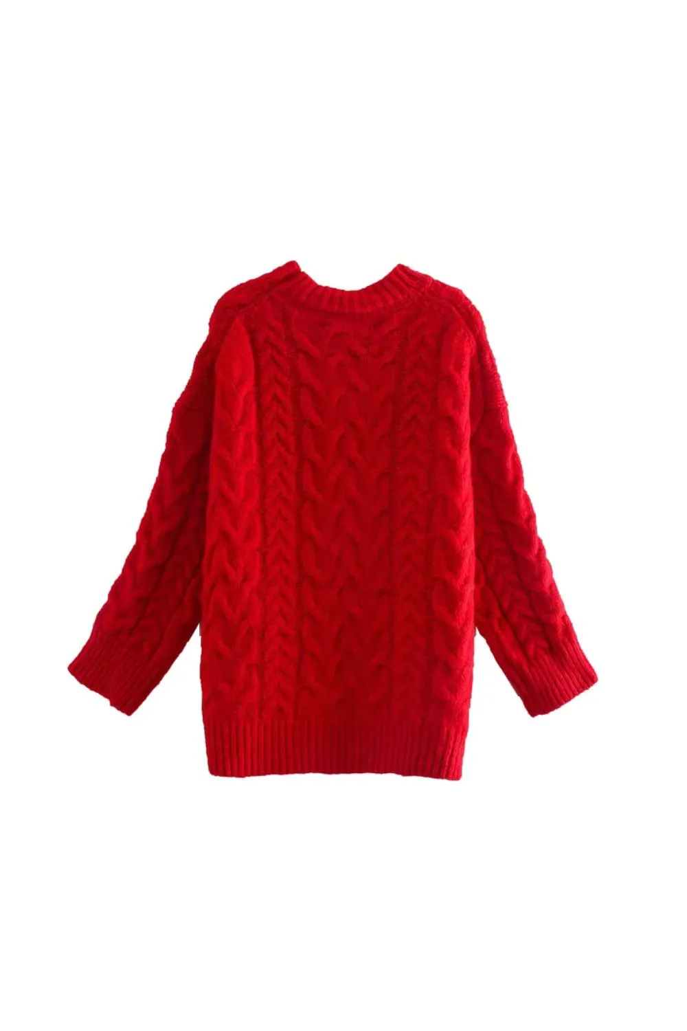 ‘Norma’ Pullover Sweater in Cable Knit sold by Goodnight Macaroon product image thumbnail 4