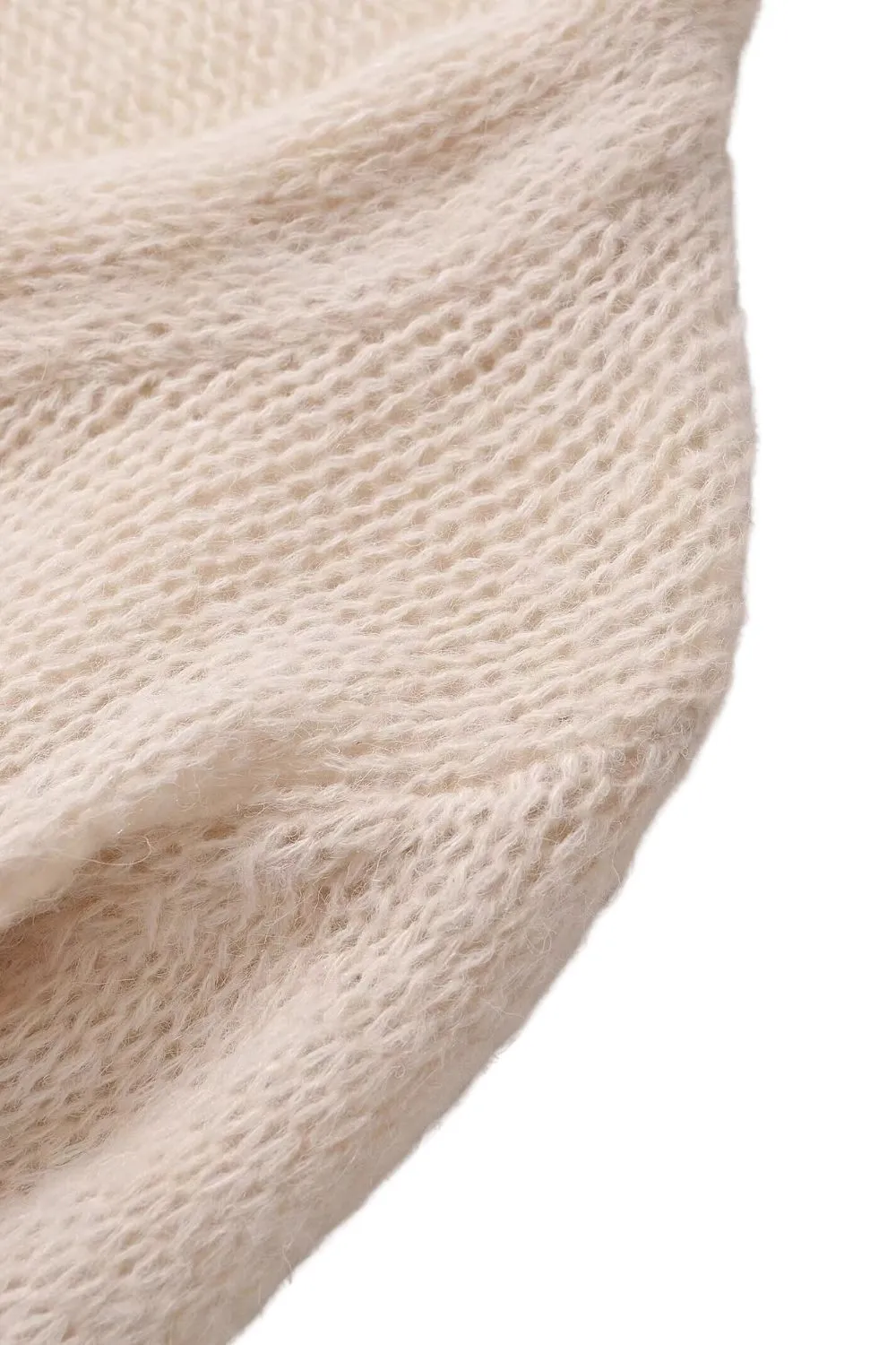 'Gillian' Long-Sleeve Layered Decor Knit Cardigan sold by Goodnight Macaroon product image thumbnail 4