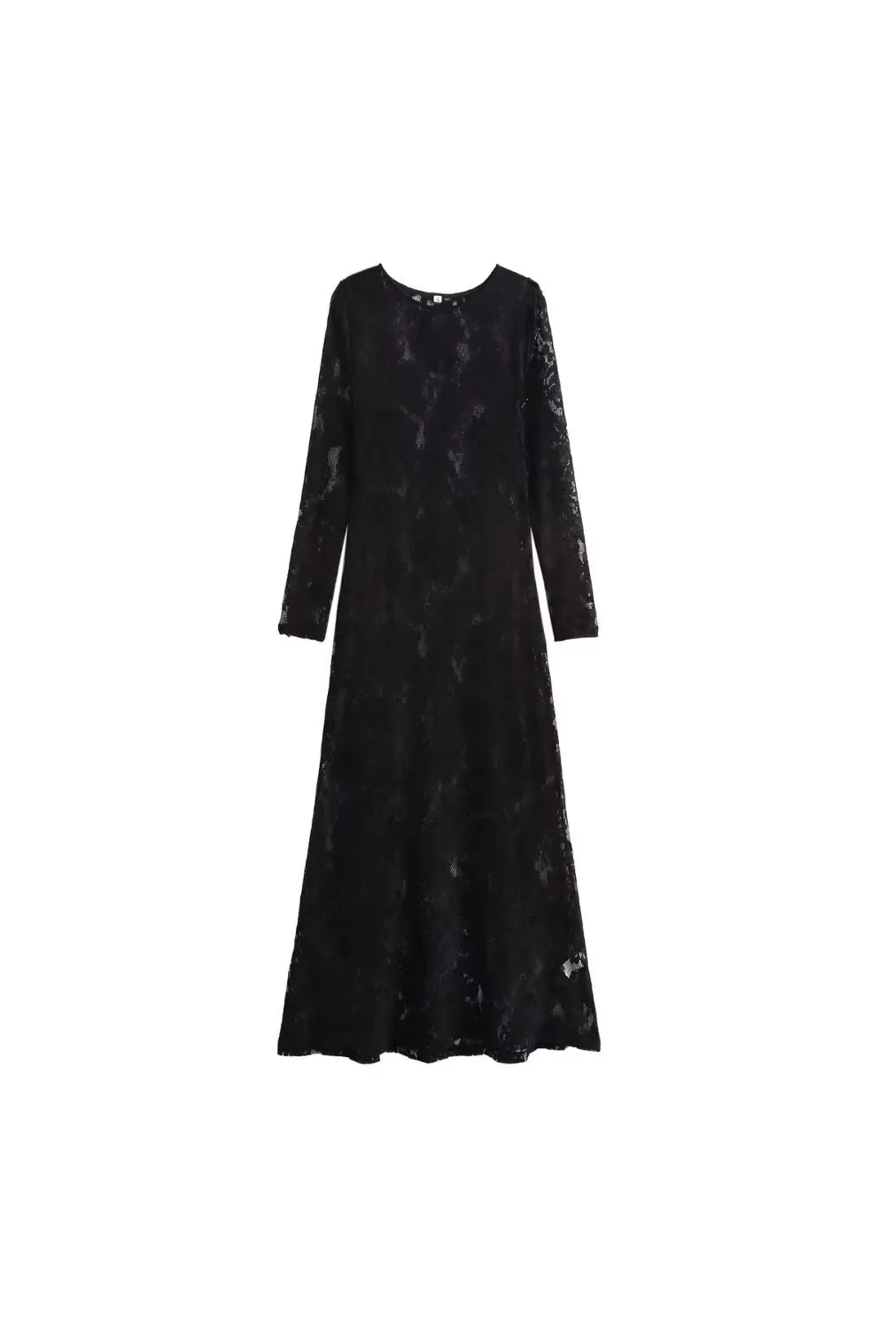 'Joanne' Sexy Fitted Lace Sheer Maxi Dress sold by Goodnight Macaroon