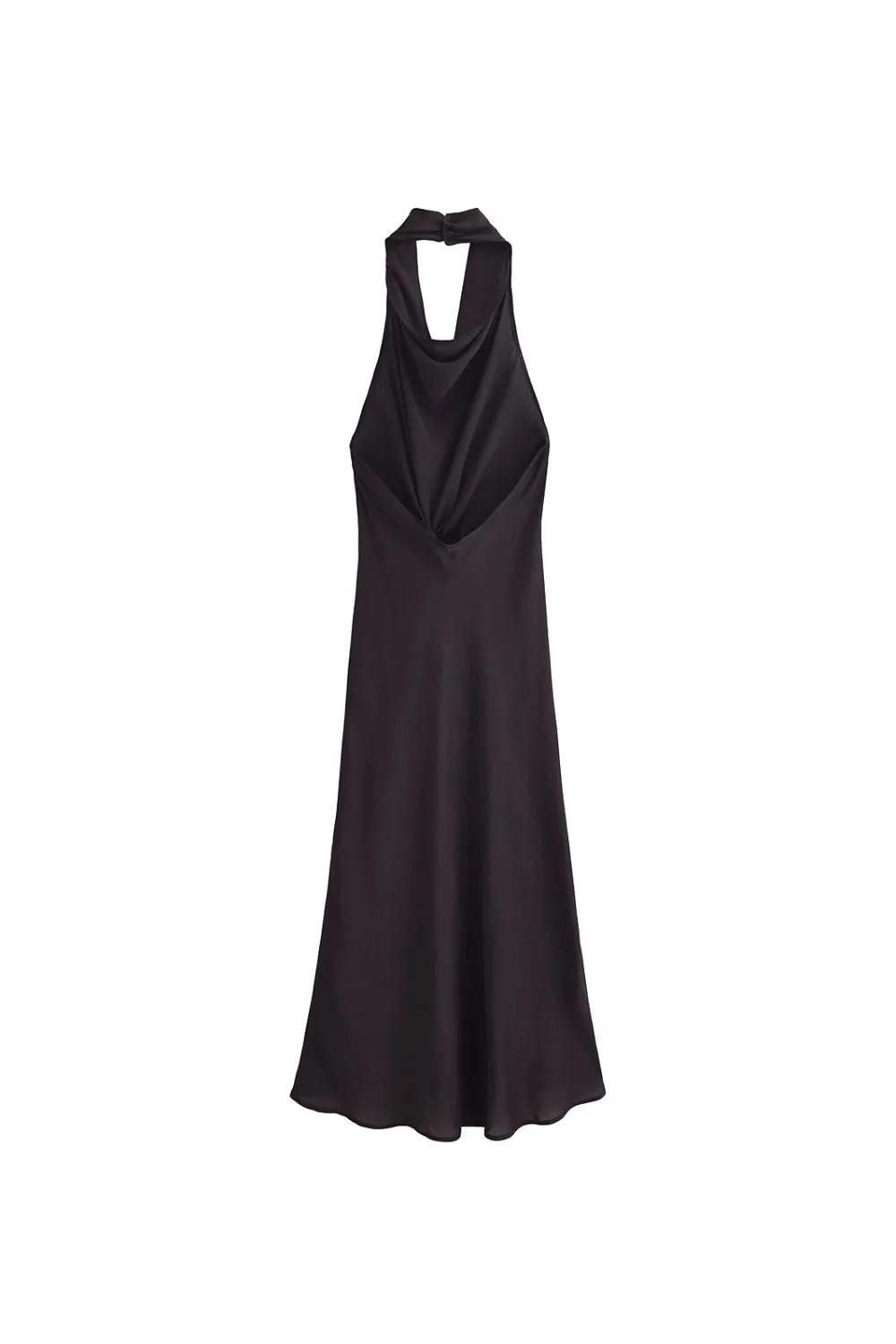'Ruby' Elegant Halter-Neck Long Dress sold by Goodnight Macaroon product image thumbnail 2