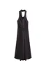 'Ruby' Elegant Halter-Neck Long Dress sold by Goodnight Macaroon