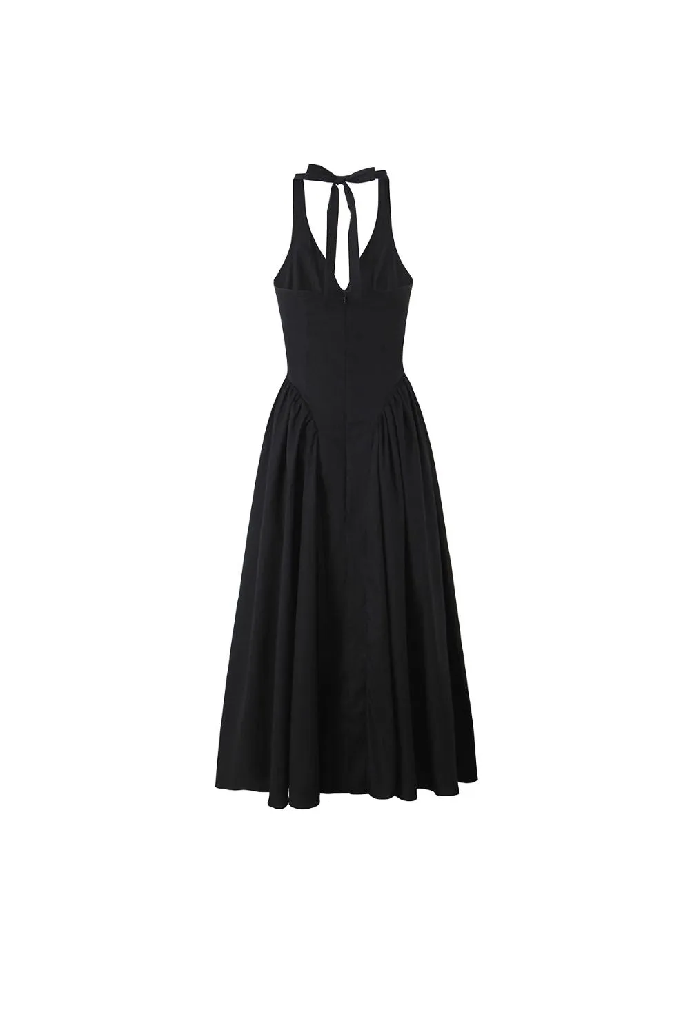 ‘Riley’ Sleeveless Printed V-Neck Waist-cinching Dress sold by Goodnight Macaroon product image thumbnail 3