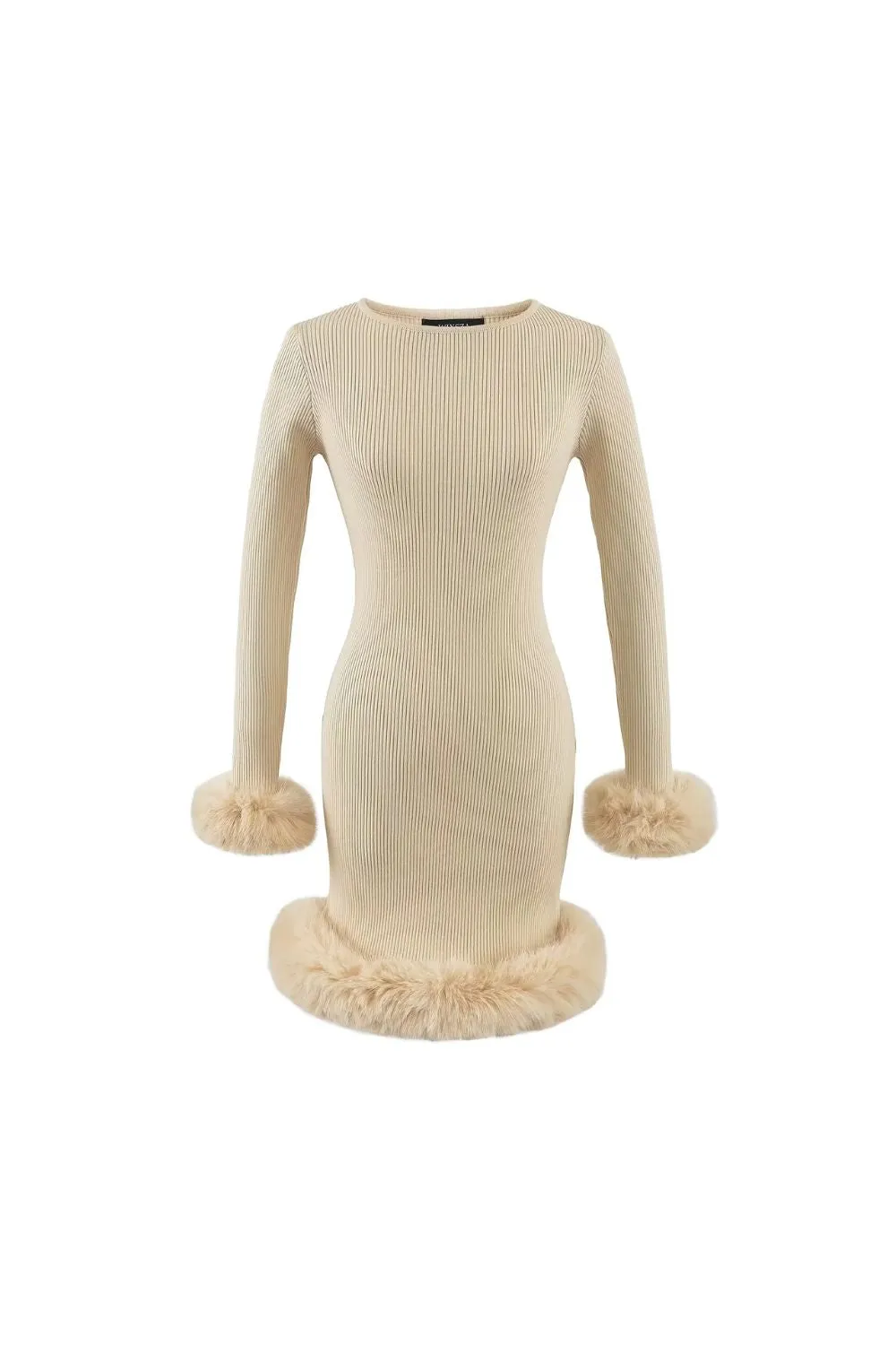 'Hannah' Sensual Knit Long Sleeve Dress sold by Goodnight Macaroon product image thumbnail 3