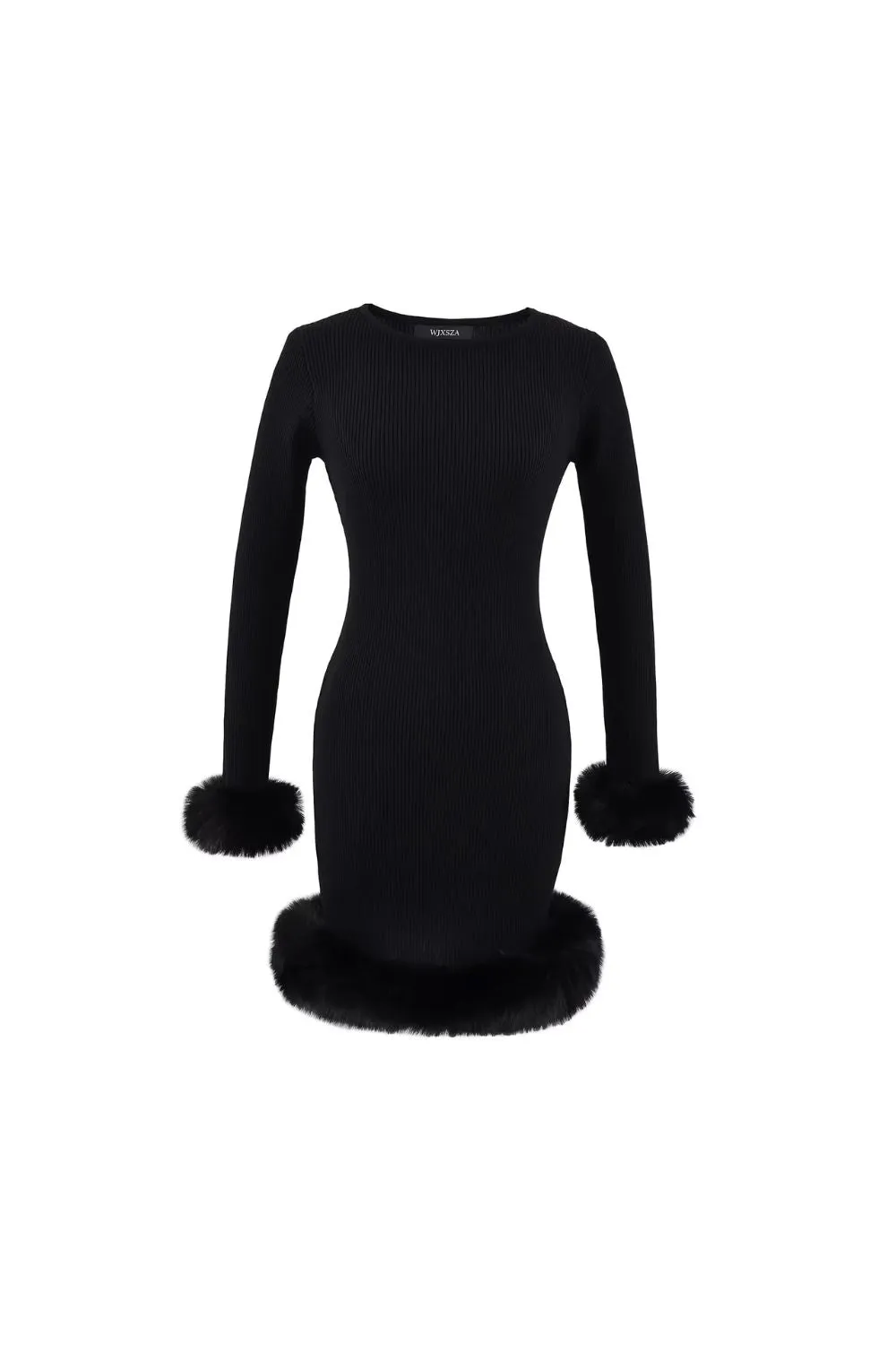 'Hannah' Sensual Knit Long Sleeve Dress sold by Goodnight Macaroon product image thumbnail 2