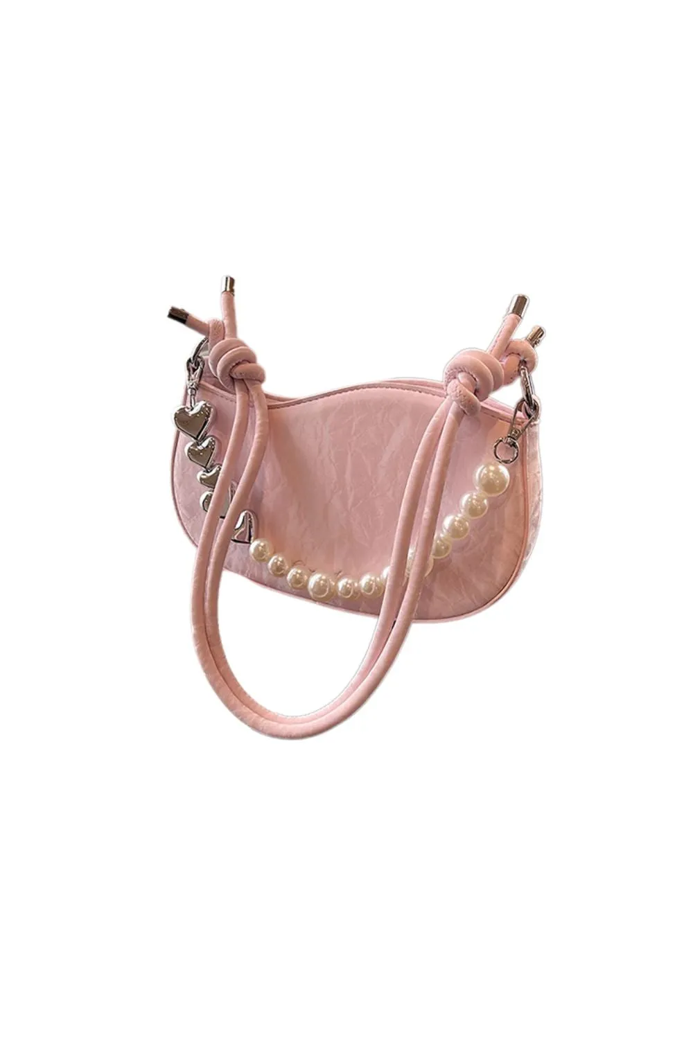 'Hailey' Pearl Trendy Single-Shoulder Bag (4 color) sold by Goodnight Macaroon