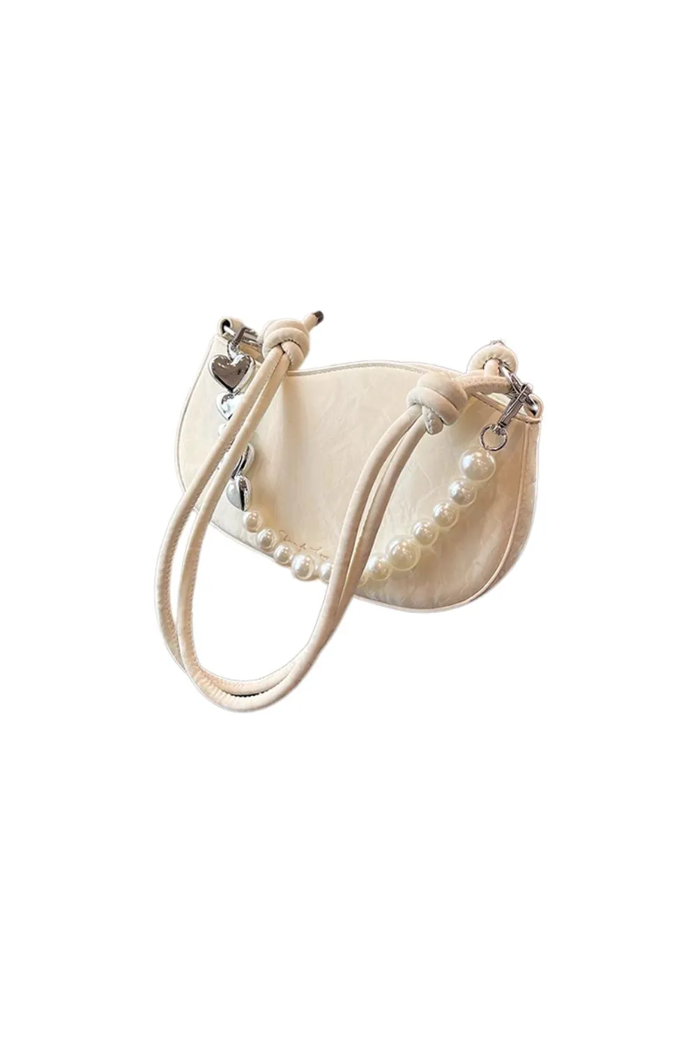 'Hailey' Pearl Trendy Single-Shoulder Bag (4 color) sold by Goodnight Macaroon product image thumbnail 3