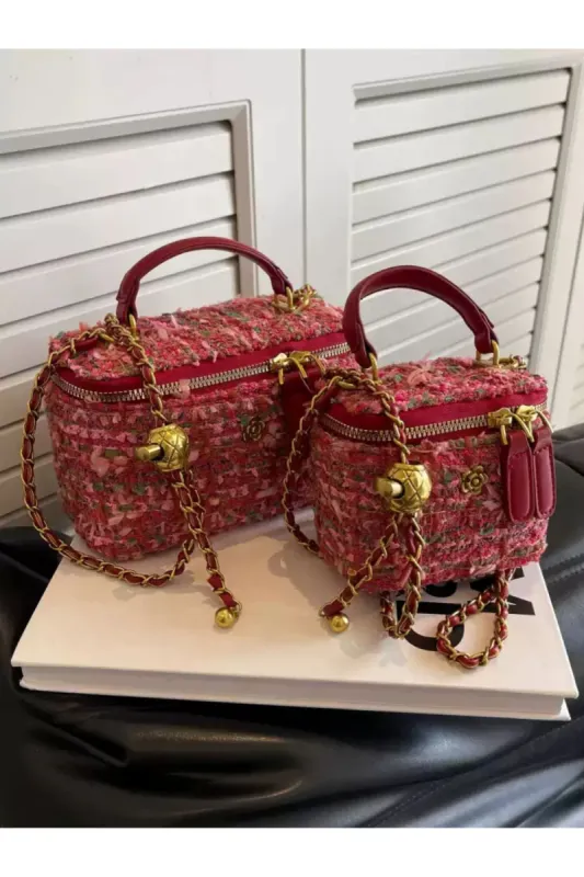 'Sadie' Chain Crossbody Mini Box Bag （4 color） sold by Goodnight Macaroon