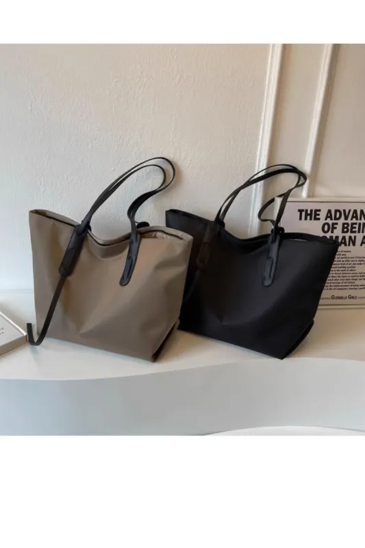 'Grace' Large Tote Bag（2 color） sold by Goodnight Macaroon