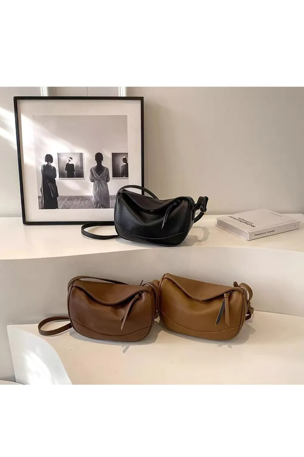 'Nora' Sling Dumpling-Shaped Bag(3 color) sold by Goodnight Macaroon product image thumbnail 3