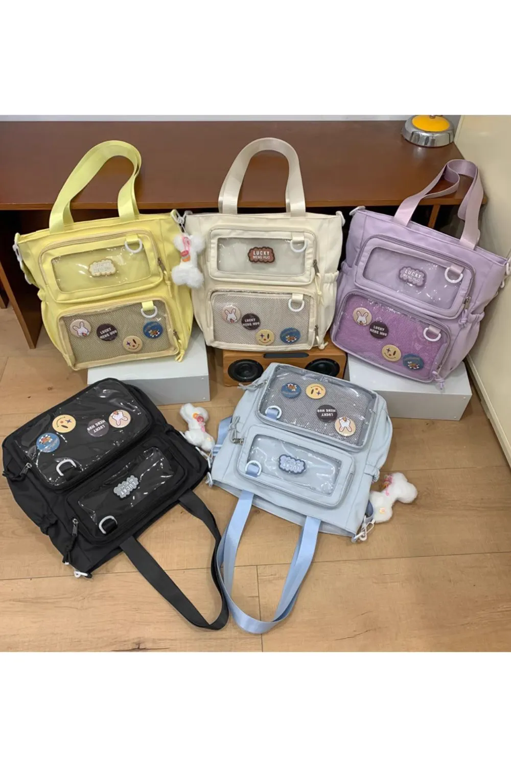 'Audrey' Large-Capacity Crossbody Bag(5 Color) sold by Goodnight Macaroon
