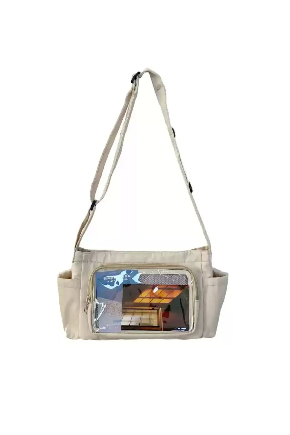 'Sierra' Horizontal Square Crossbody Bag(6 color) sold by Goodnight Macaroon product image thumbnail 2
