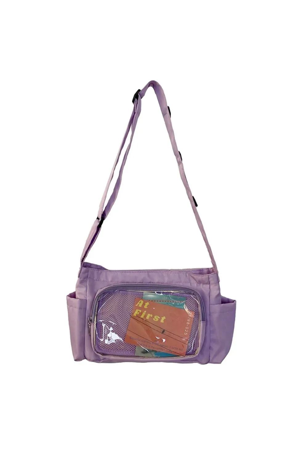 'Sierra' Horizontal Square Crossbody Bag(6 color) sold by Goodnight Macaroon product image thumbnail 4