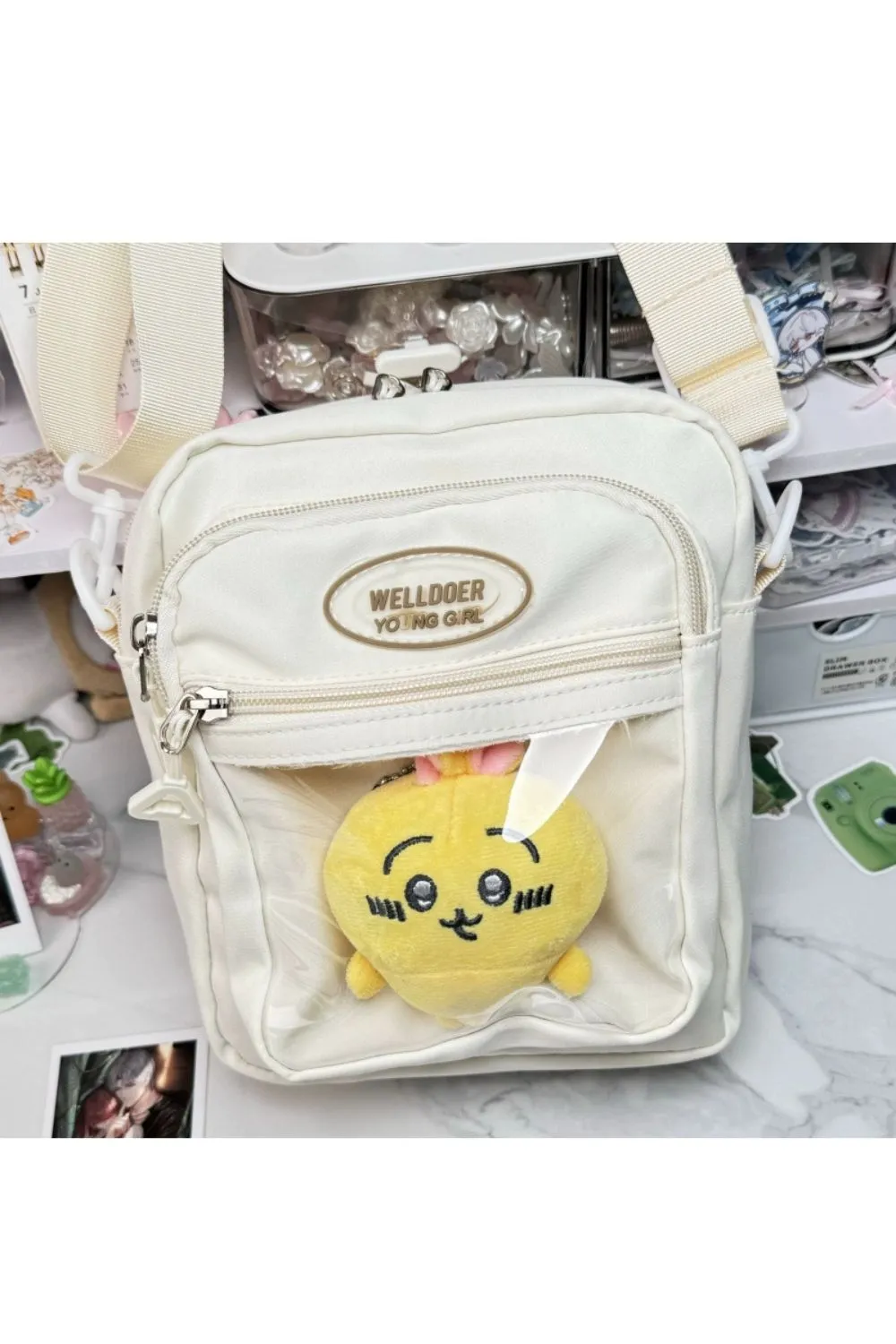 ‘Manolo’ Chest Bag Casual Square Bag(5 color) sold by Goodnight Macaroon product image thumbnail 3