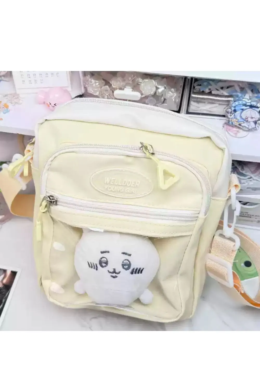 ‘Manolo’ Chest Bag Casual Square Bag(5 color) sold by Goodnight Macaroon product image thumbnail 4
