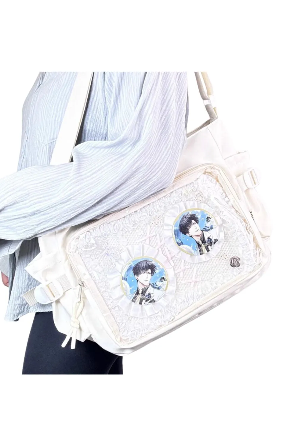 'Eugenio' Casual Crossbody Bag(4 color) sold by Goodnight Macaroon product image thumbnail 2