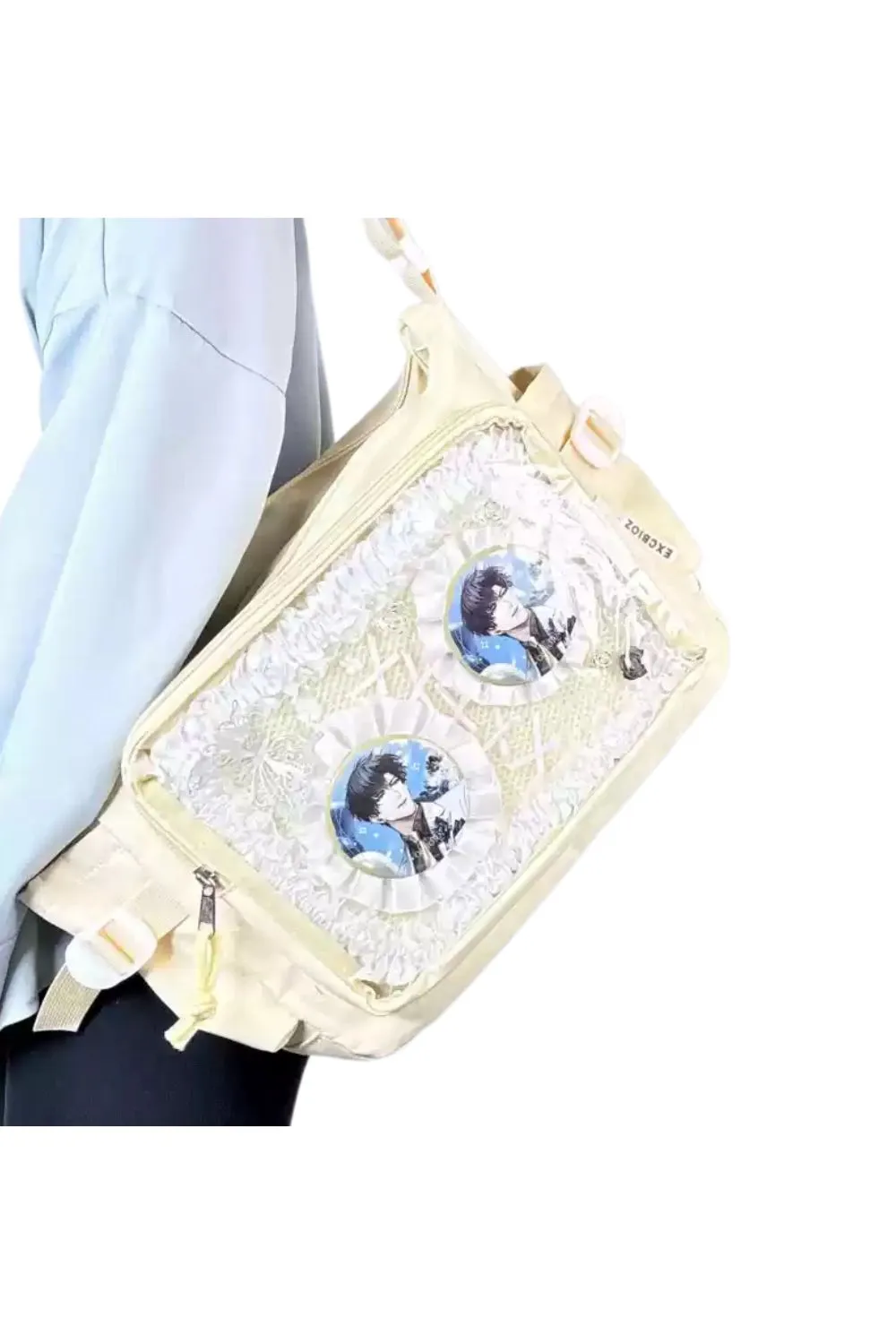 'Eugenio' Casual Crossbody Bag(4 color) sold by Goodnight Macaroon product image thumbnail 4