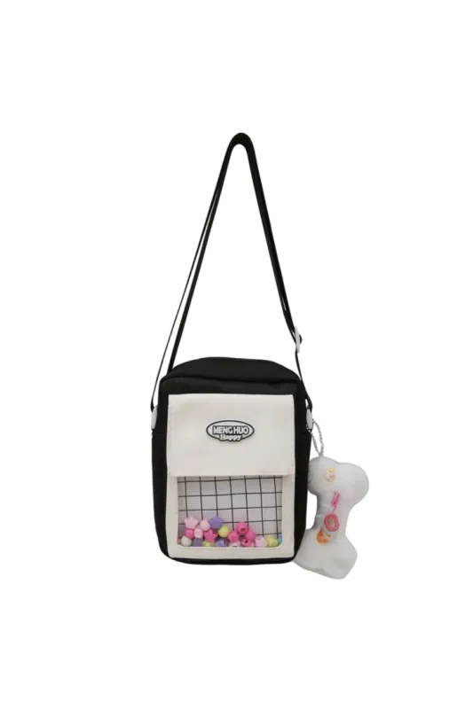 ‘Lynda’ Figure-Display Crossbody Itabag（7 color） sold by Goodnight Macaroon