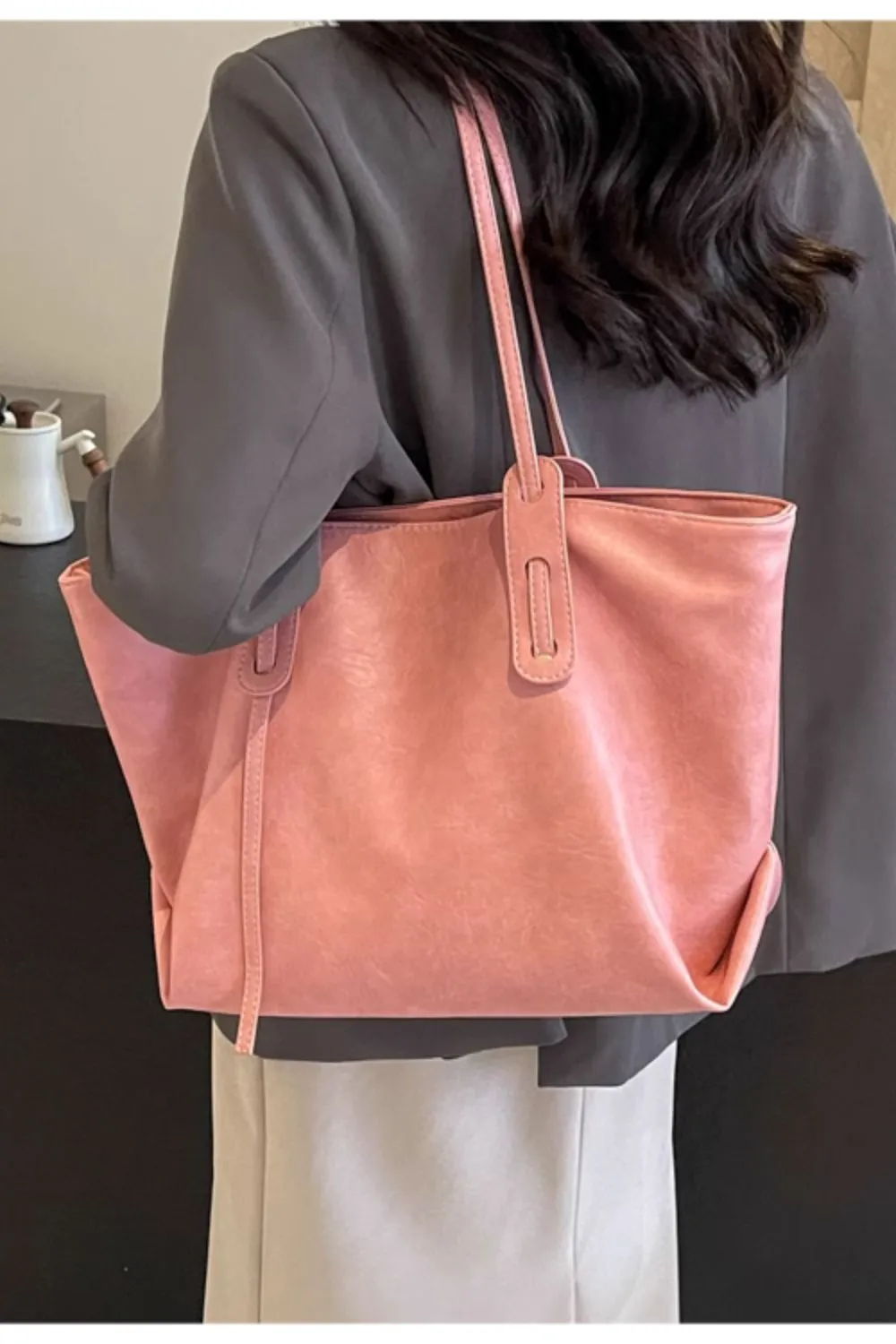 'Tia' Pleated Single-Shoulder Bag(4 color) sold by Goodnight Macaroon product image thumbnail 5