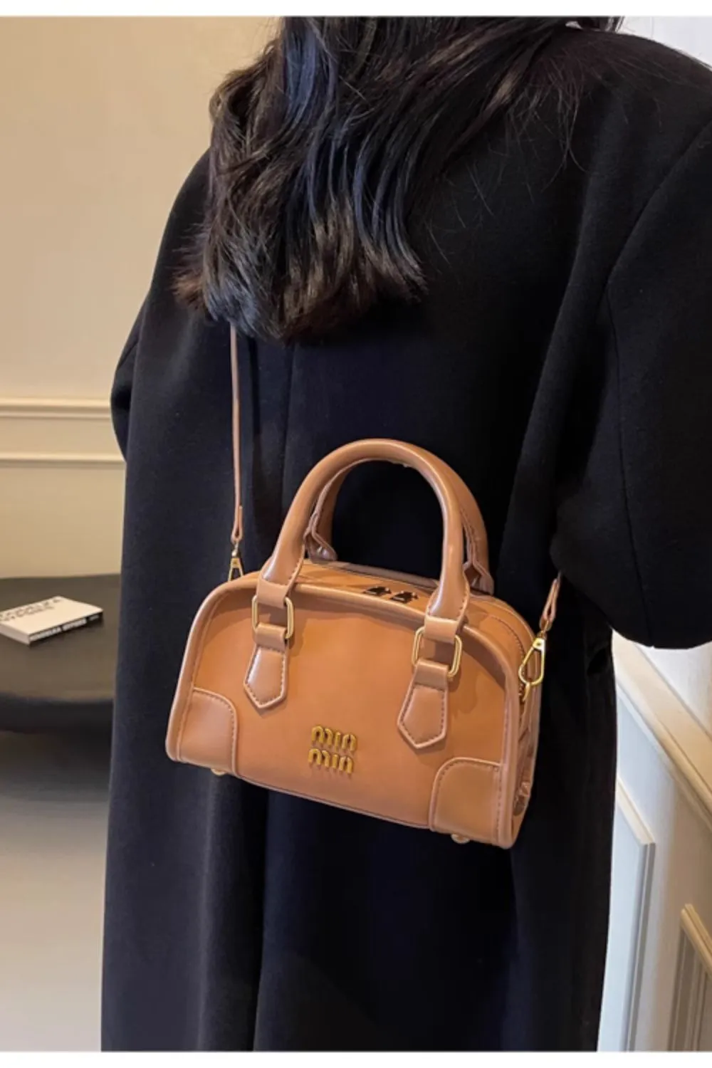 'Chloe' Pillow-Top Tote Bag(3 color) sold by Goodnight Macaroon product image thumbnail 5