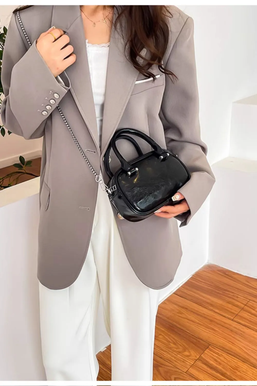 ' Ella' Crossbody Mini Bag(3 color) sold by Goodnight Macaroon product image thumbnail 4