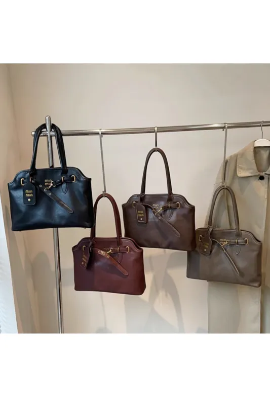 ' Isabella' Single Shoulder Tote (4 color） sold by Goodnight Macaroon