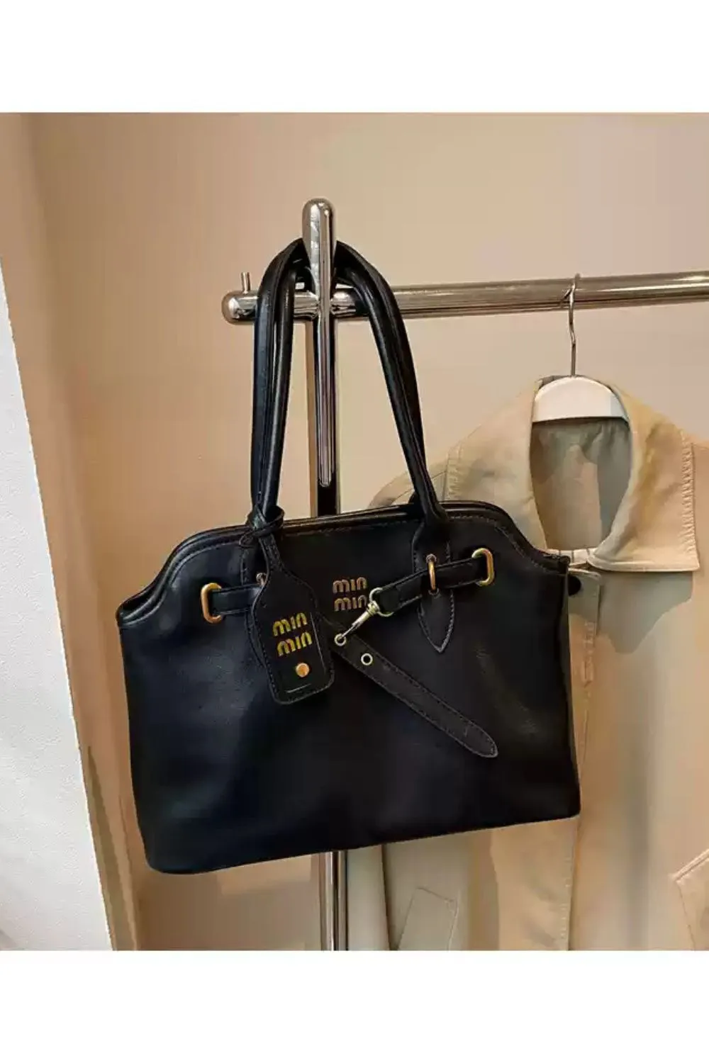 ' Isabella' Single Shoulder Tote (4 color) sold by Goodnight Macaroon product image thumbnail 2