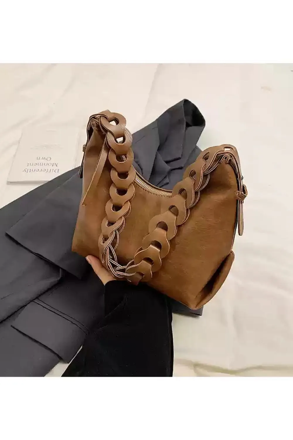 ‘Mia’ Shoulder Crossbody Bag (4 color) sold by Goodnight Macaroon product image thumbnail 2