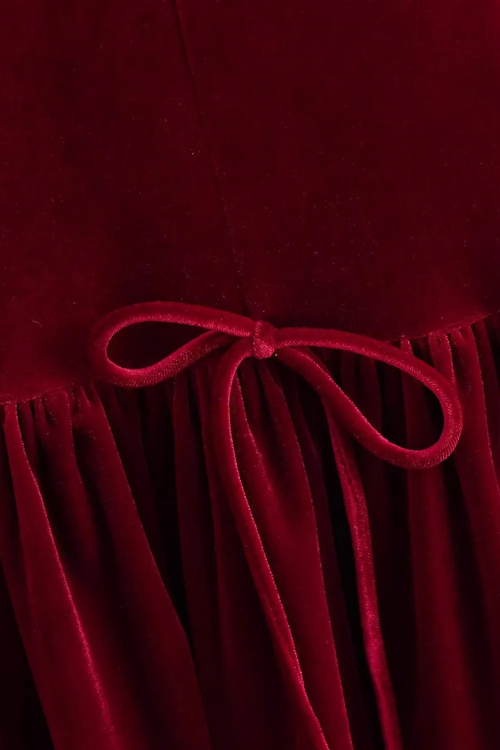 ‘Lily’ Velvet Bow-Accented Dress sold by Goodnight Macaroon product image thumbnail 5