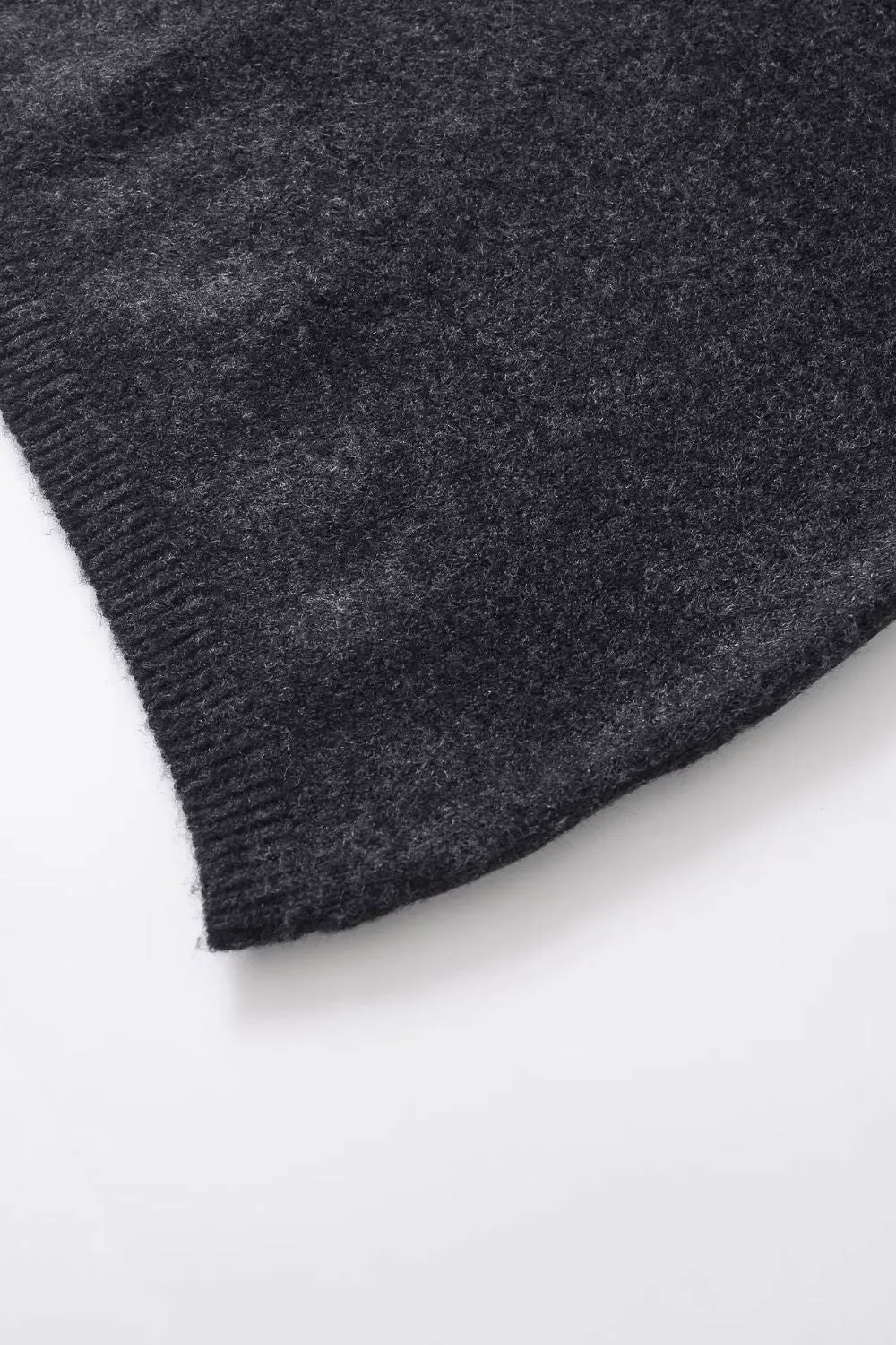 ' Lucy' Plush Knit Round Neck Mini Dress sold by Goodnight Macaroon product image thumbnail 5