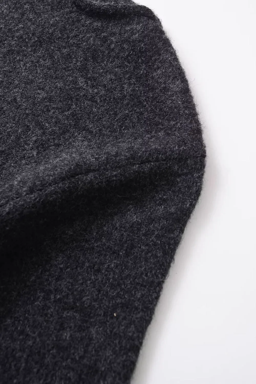 ' Lucy' Plush Knit Round Neck Mini Dress sold by Goodnight Macaroon product image thumbnail 3