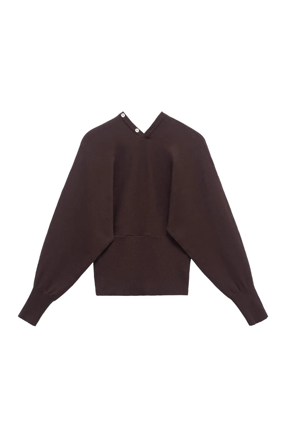 'Chelsea' V-Neck Long-Sleeve Knitted Cardigan sold by Goodnight Macaroon product image thumbnail 2