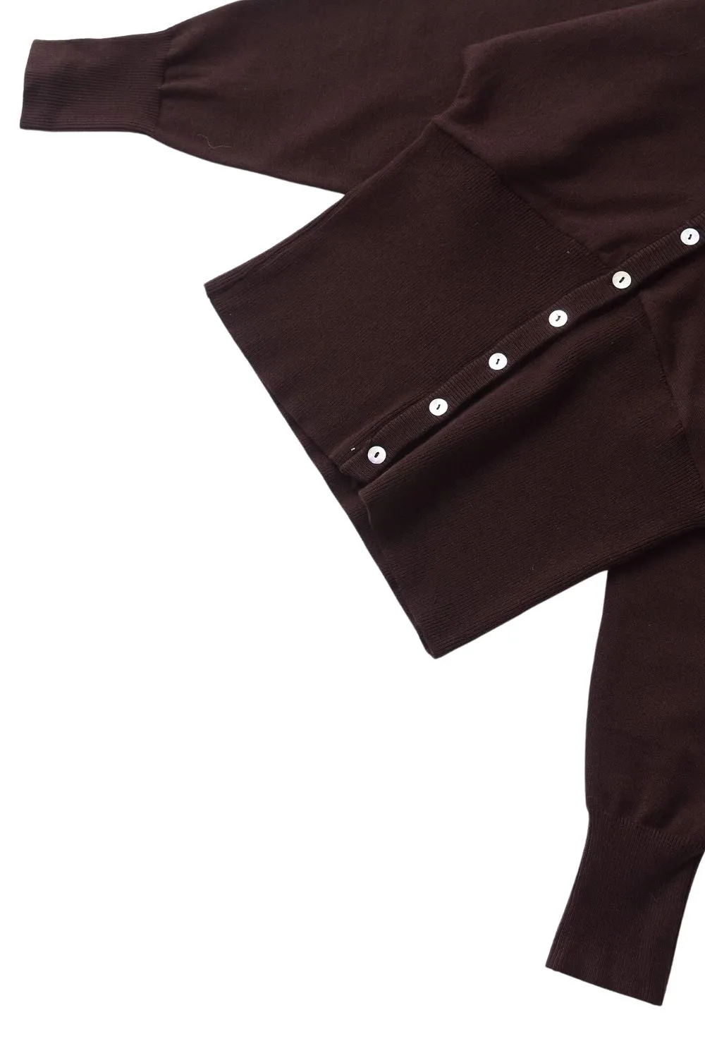 'Chelsea' V-Neck Long-Sleeve Knitted Cardigan sold by Goodnight Macaroon product image thumbnail 4