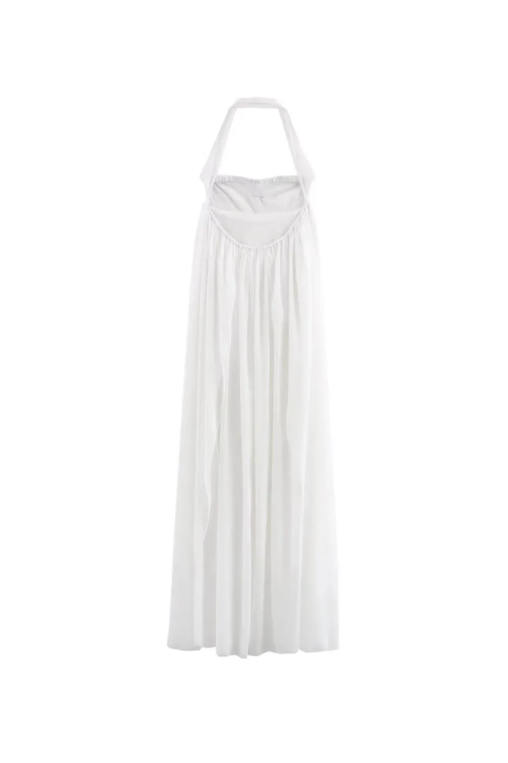 'Jasmine' Backless Halter Pleated Maxi Dress sold by Goodnight Macaroon product image thumbnail 2