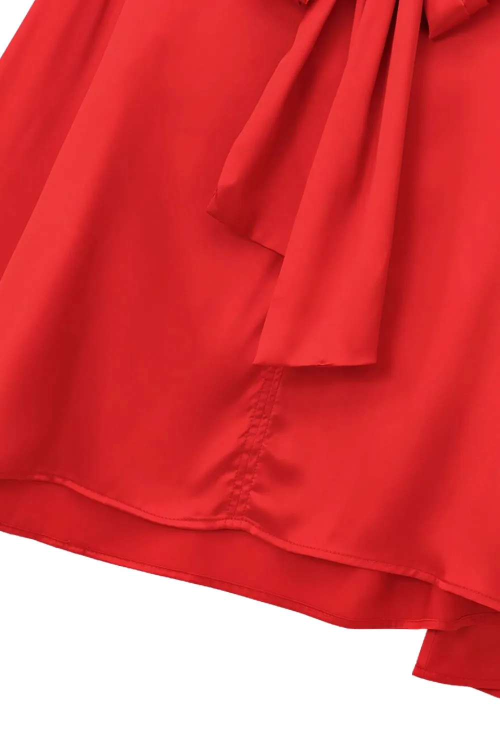 ' Kayla' Bow-Decorated Shirt sold by Goodnight Macaroon product image thumbnail 4