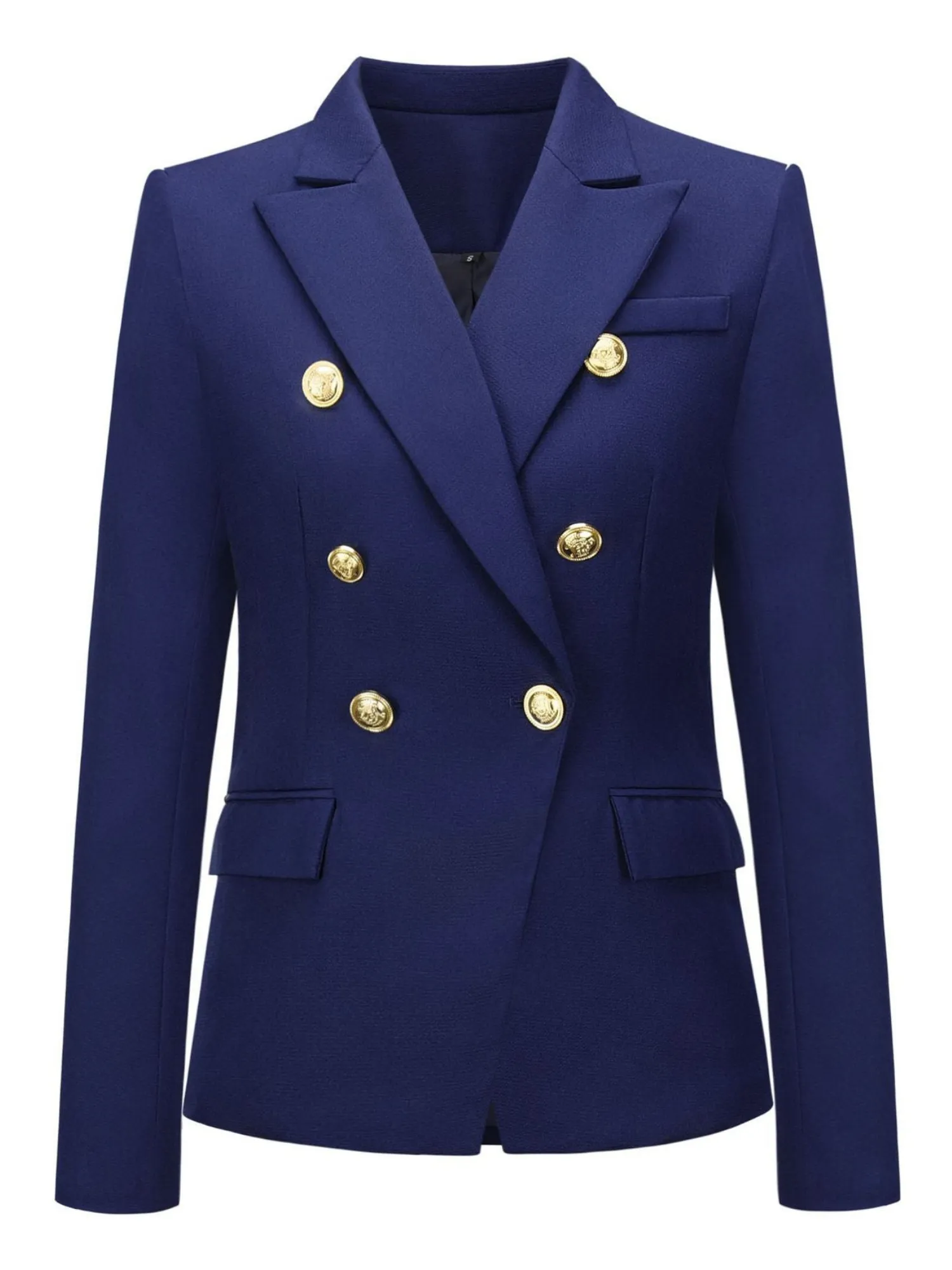 'Vita' Double-Breasted Blazer Coat (6 Colors) sold by Goodnight Macaroon product image thumbnail 3