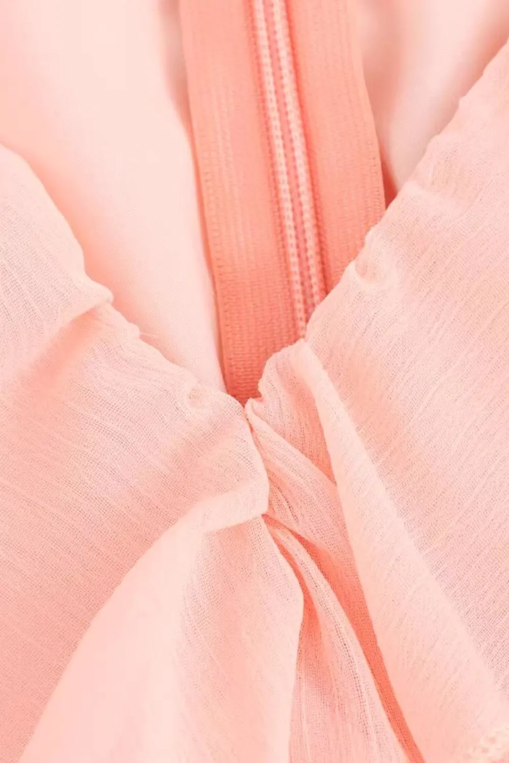 'Mia' Ruffled Long-Sleeve Waist-Cinching Dress sold by Goodnight Macaroon product image thumbnail 5