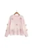 'Lily' Long - Sleeve Pullover Featuring 3D Flowers sold by Goodnight Macaroon