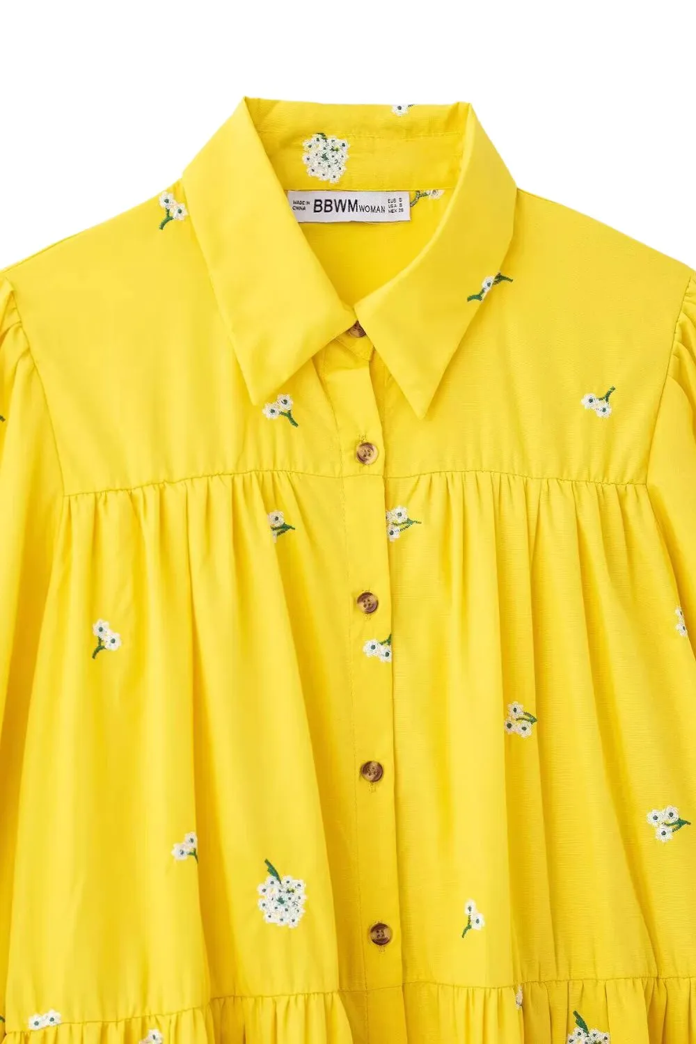 'Aurora' Loose Shirt Dress sold by Goodnight Macaroon product image thumbnail 4