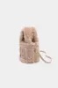 ‘Paisley’ Fuzzy Shoulder Crossbody Bag sold by Goodnight Macaroon