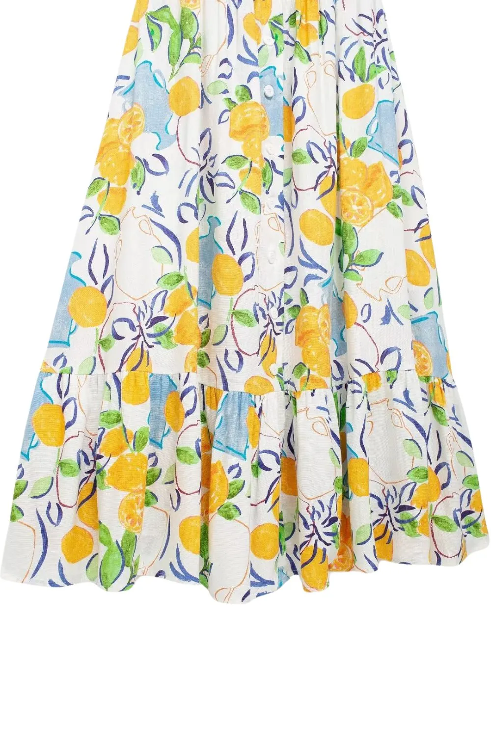 'Skylar' Printed Midi Dress sold by Goodnight Macaroon product image thumbnail 5