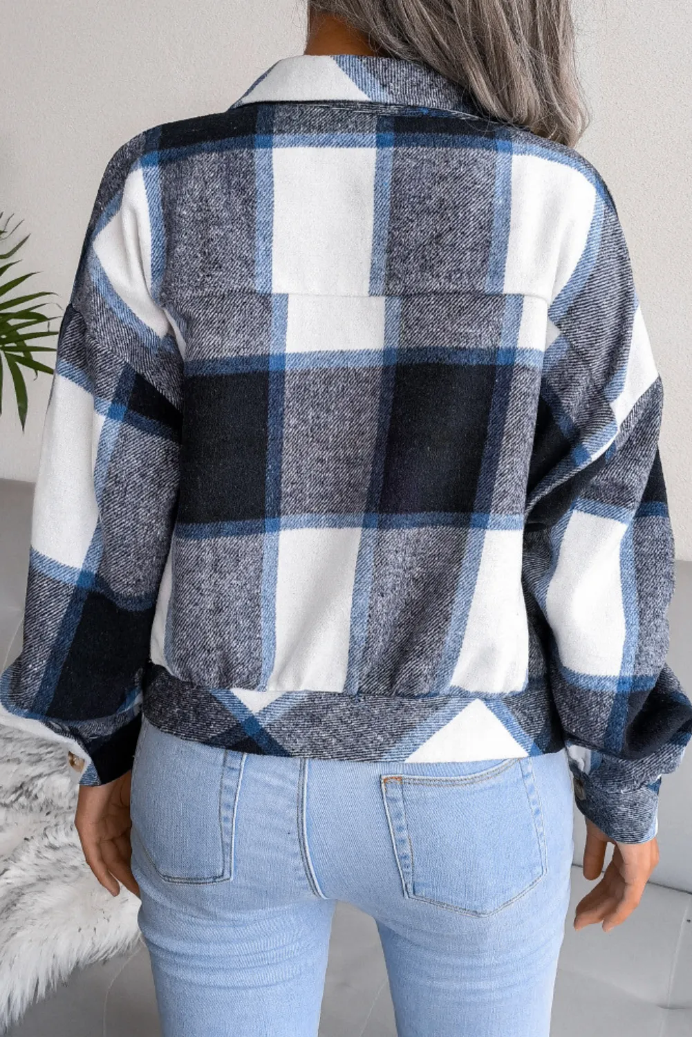 'Ash' Plaid Button Down Shirt (3 Colors) sold by Goodnight Macaroon product image thumbnail 4