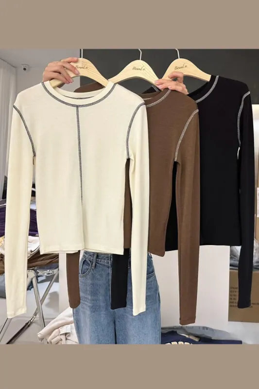 Long Sleeve T-Shirt by Bound.a (3 Colors) sold by Goodnight Macaroon