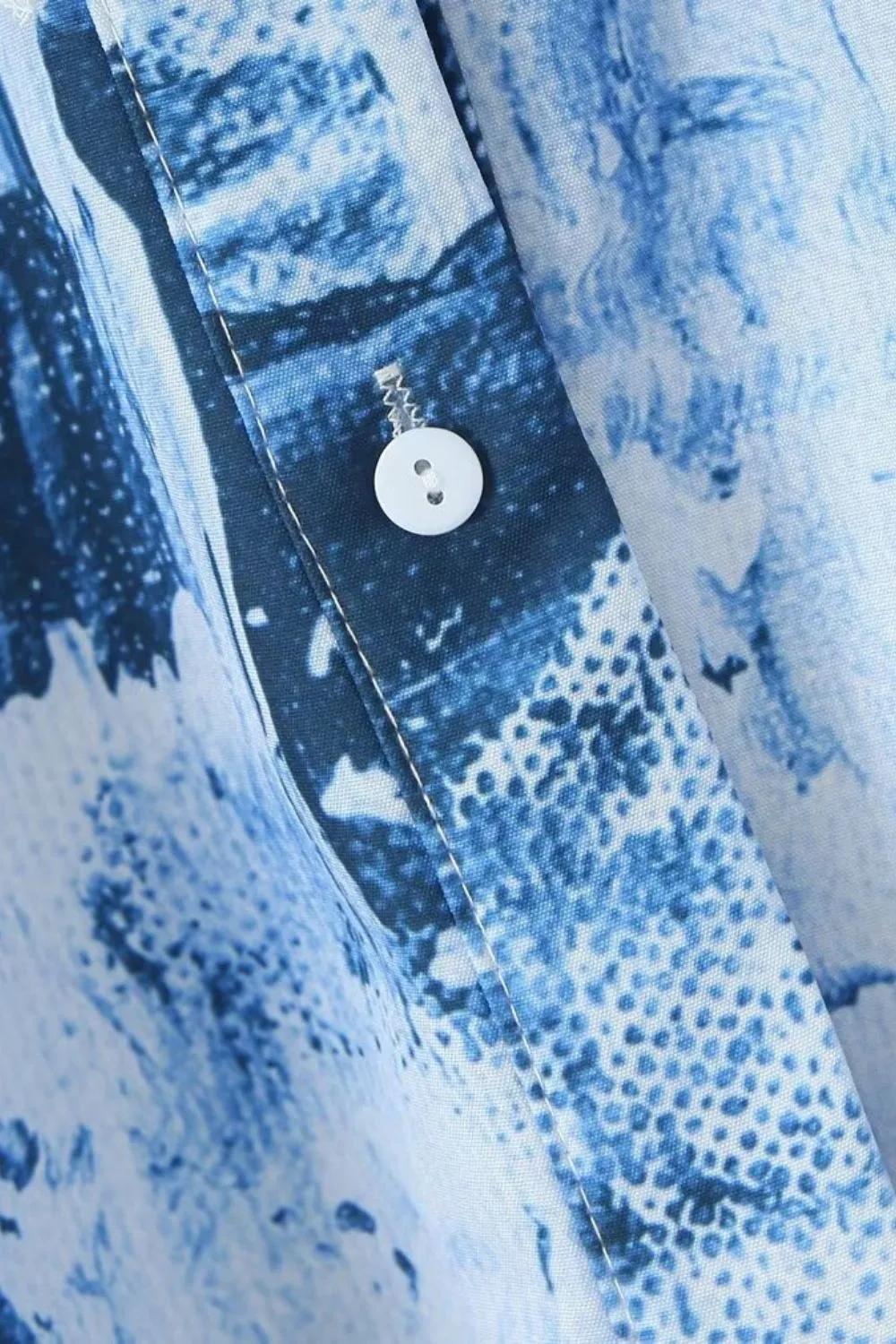 ‘Martha’ Simple Floral Print Long Sleeve Shirt Blouse sold by Goodnight Macaroon product image thumbnail 5