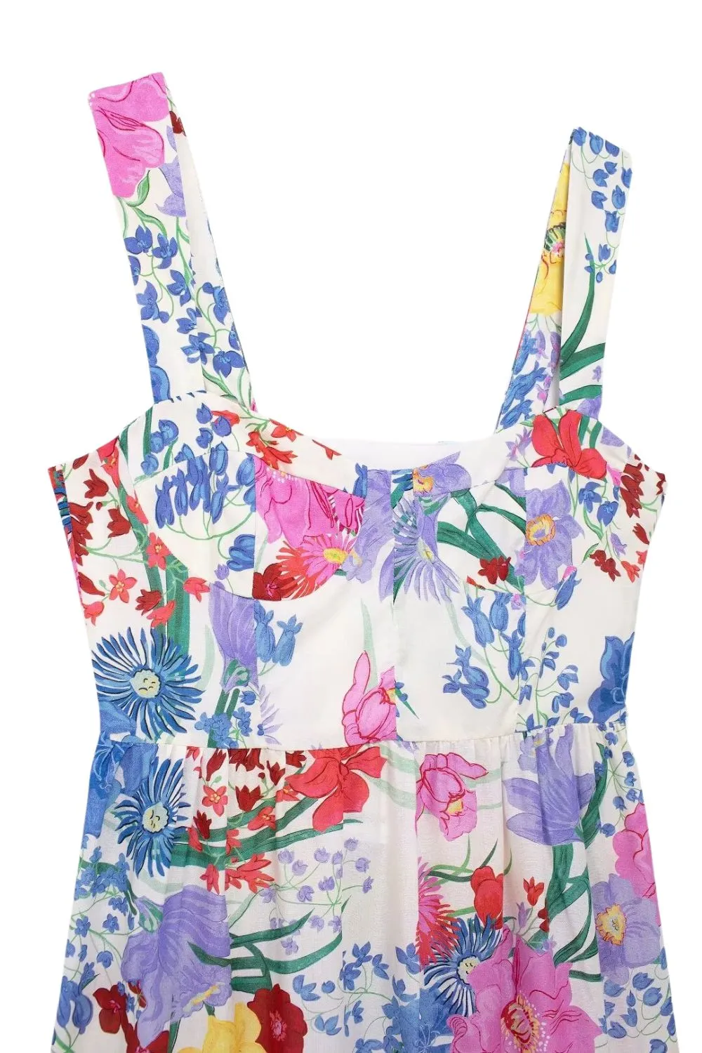 ‘Erin’ Casual Floral Print Midi Dress sold by Goodnight Macaroon product image thumbnail 4