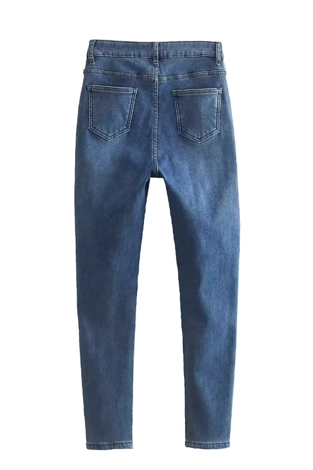 'Toni' High-Waist Slim Skinny Jeans (2 Colors) sold by Goodnight Macaroon product image thumbnail 3