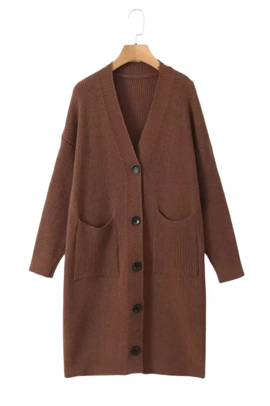 'Karen' Mid-Length Cardigan (2 Colors) sold by Goodnight Macaroon