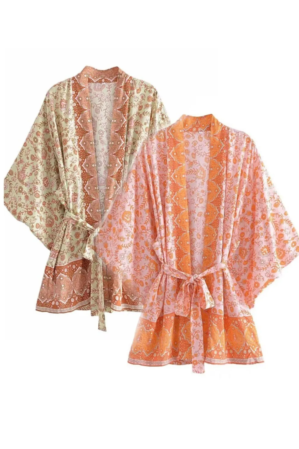 'Isabelle' Lace-up Kimono Dress (2 colors) sold by Goodnight Macaroon