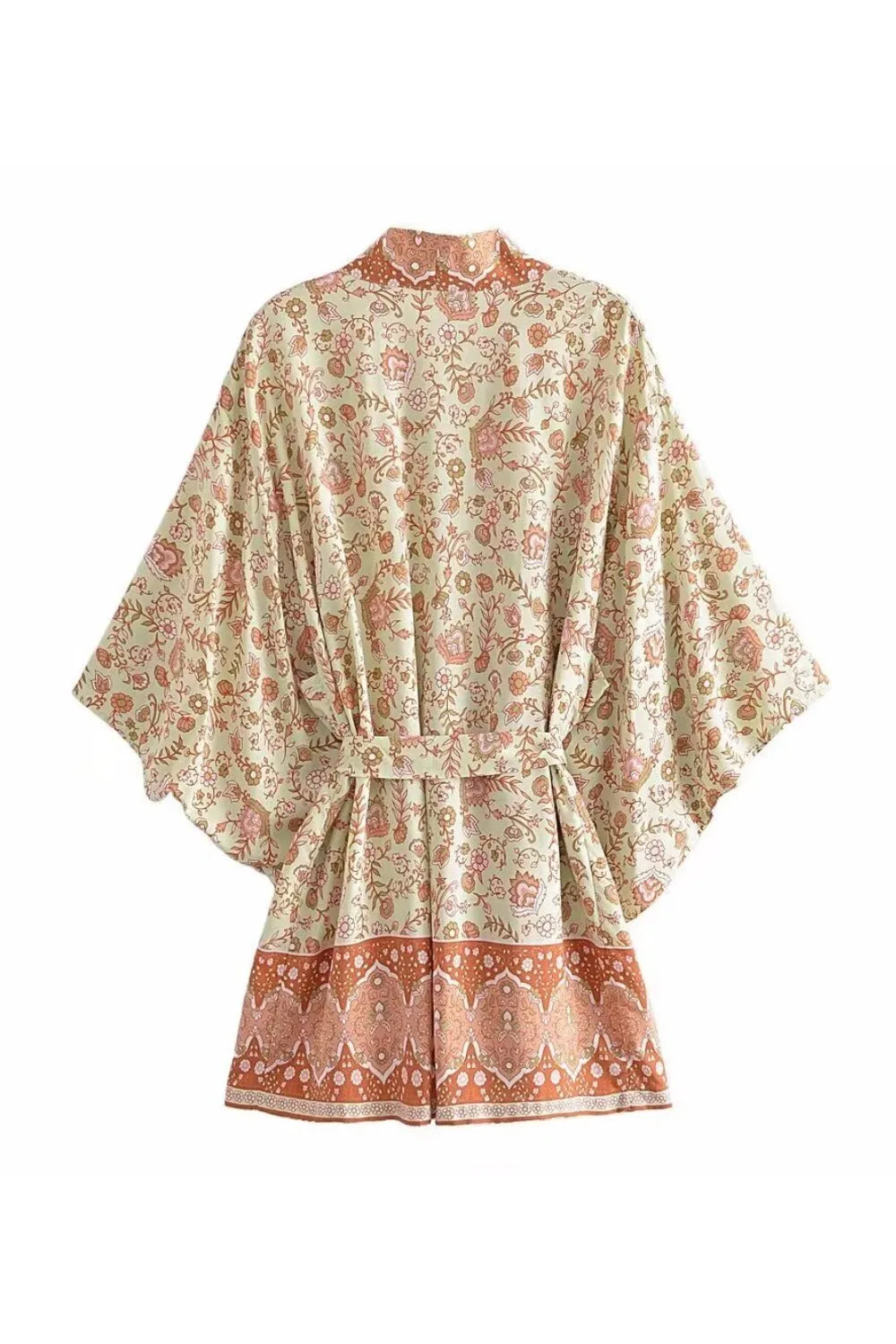 'Isabelle' Lace-up Kimono Dress (2 colors) sold by Goodnight Macaroon product image thumbnail 5
