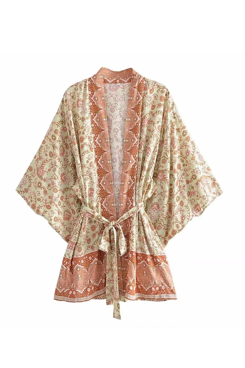 'Isabelle' Lace-up Kimono Dress (2 colors) sold by Goodnight Macaroon product image thumbnail 4