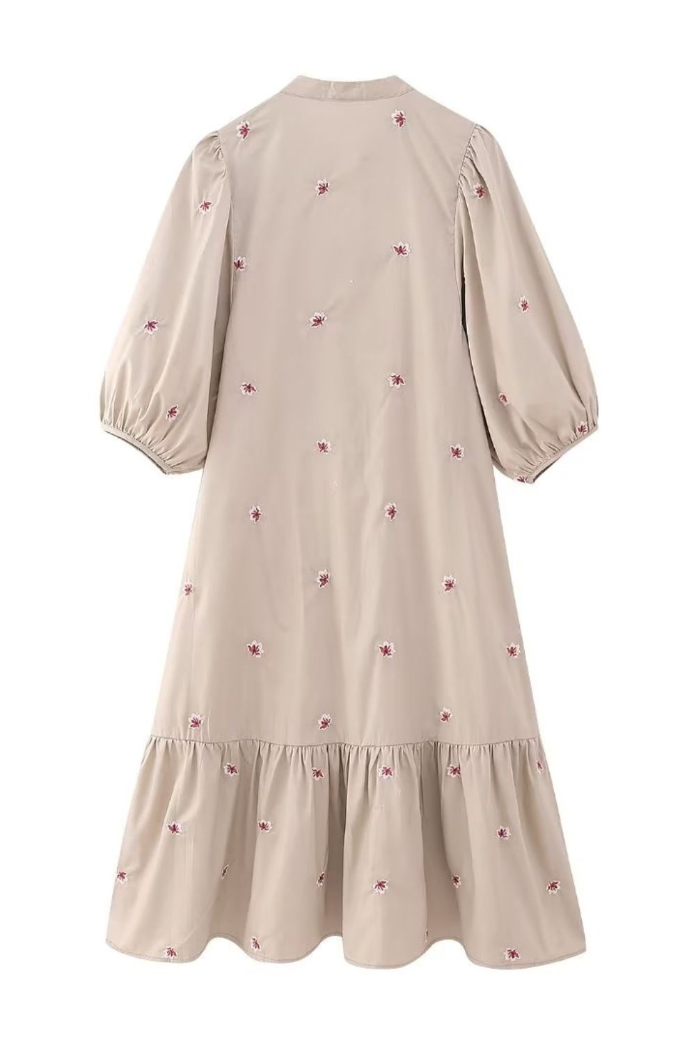 Floral Embroidered Midi Dress #186954 sold by Goodnight Macaroon product image thumbnail 2